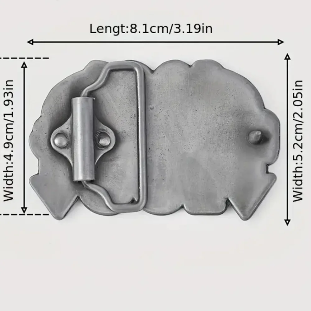 New Men's Free petting zoo funny belt buckle